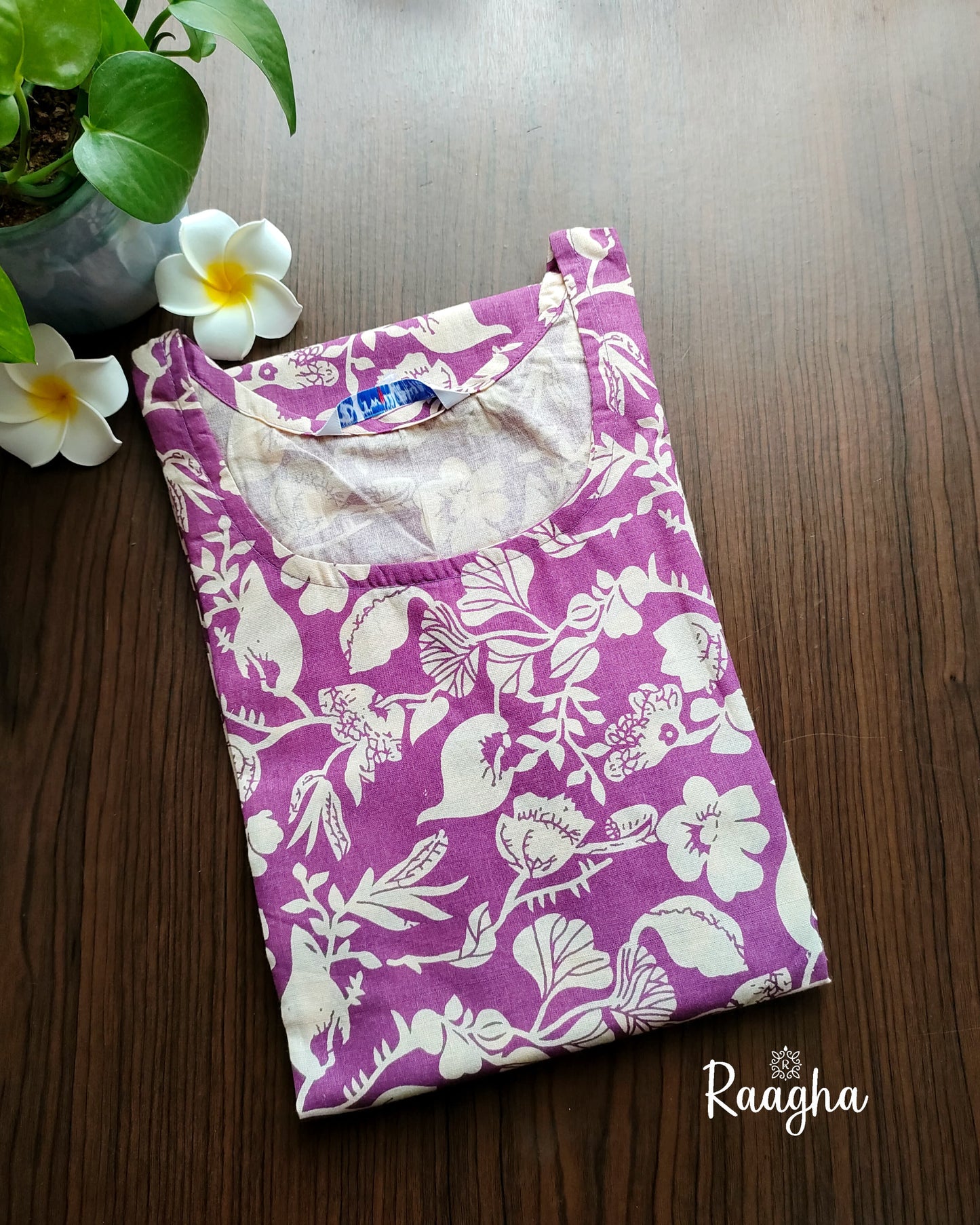 Floral Cotton Kurtis