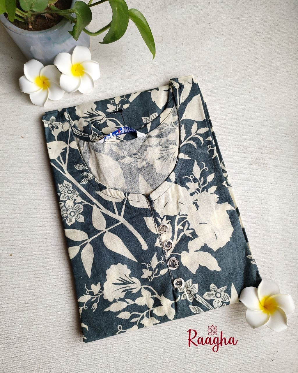 Floral Cotton Kurti