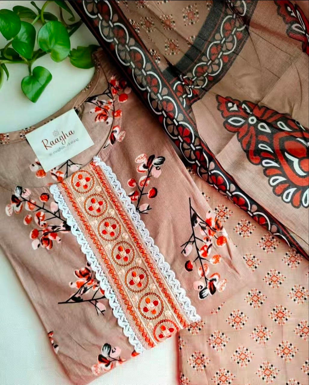 Pure Cotton Salwar Set