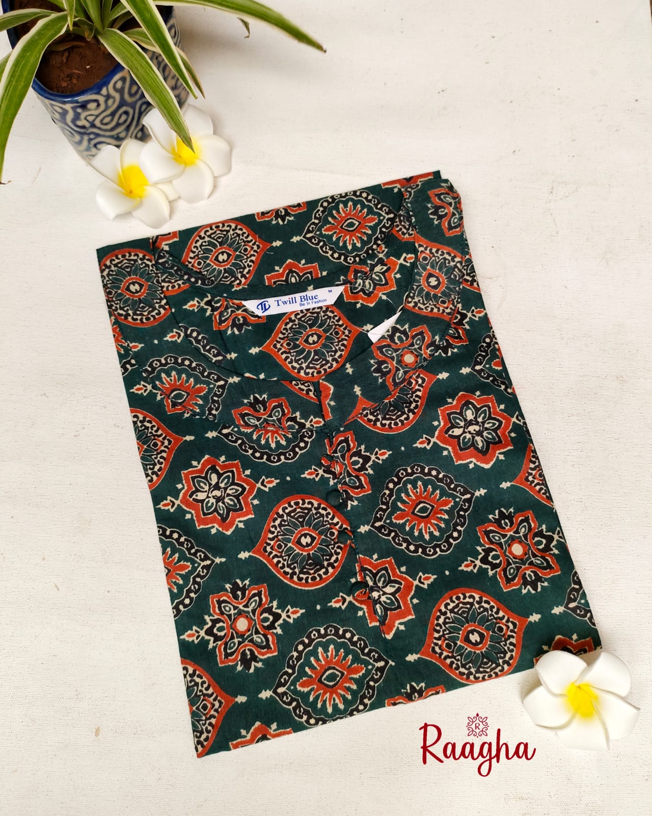 Kalamkari/ Ajrakh Cotton Kurti