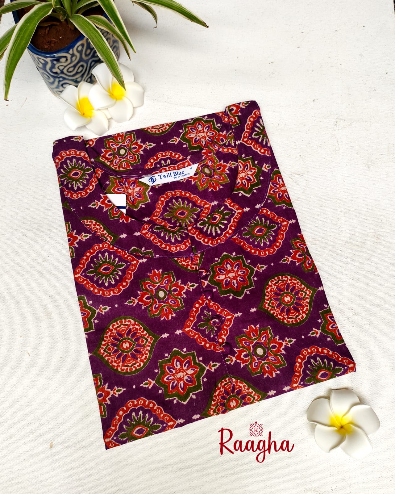 Kalamkari/ Ajrakh Cotton Kurti