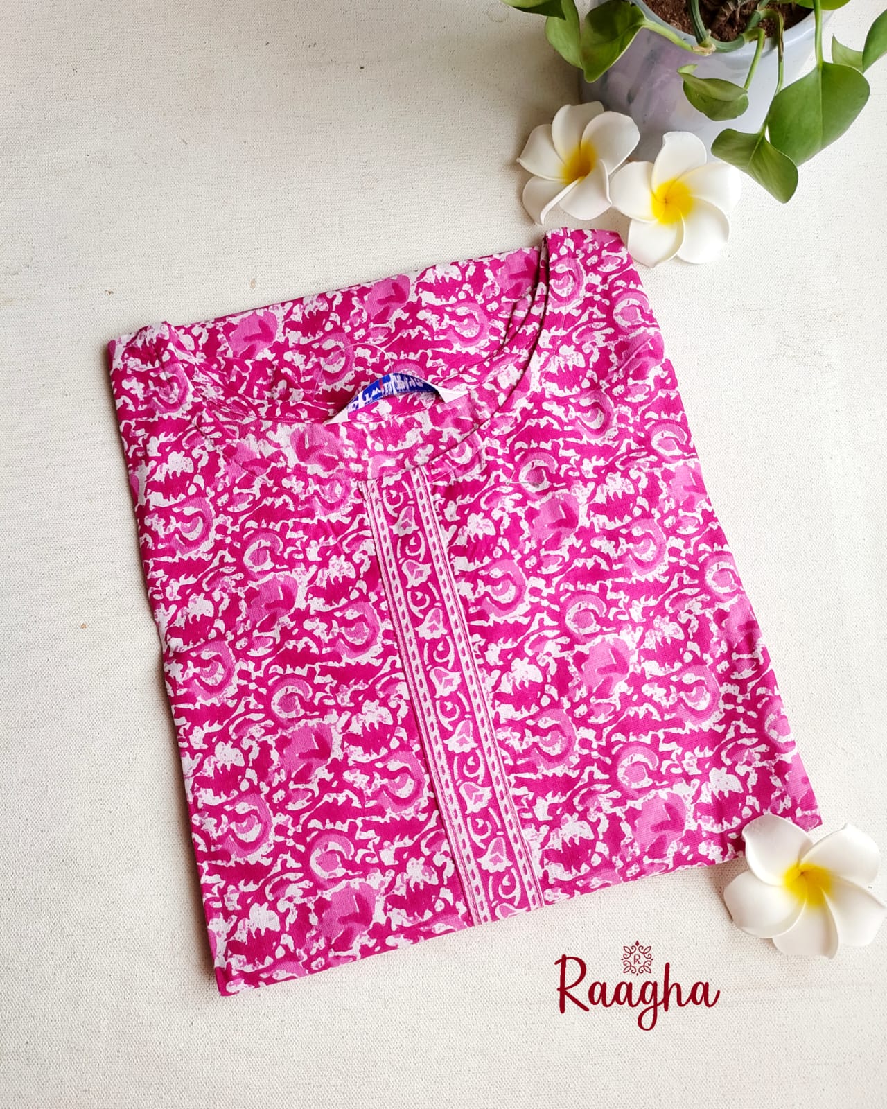 Floral Cotton Kurti