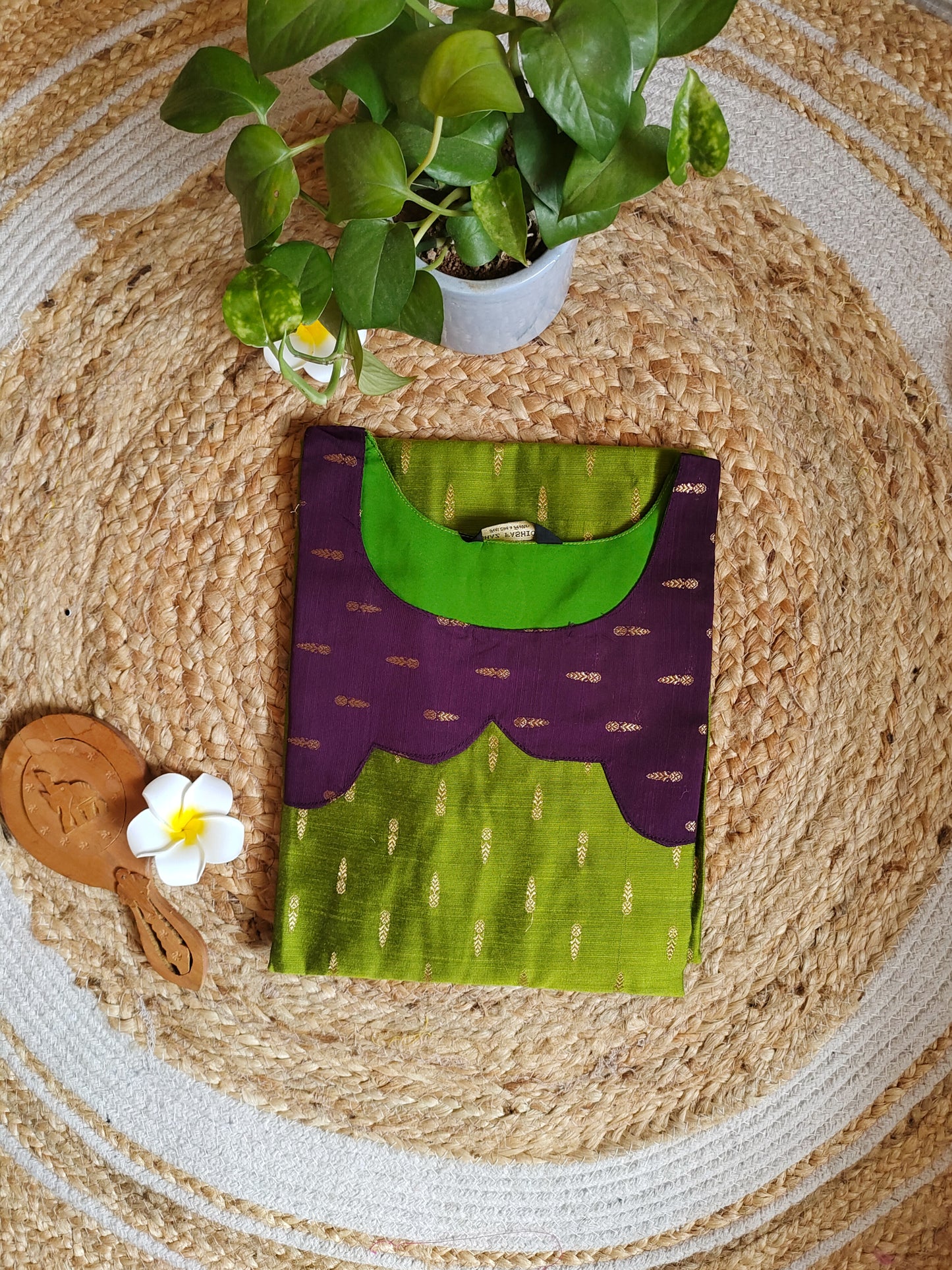 Premium Raw Silk Kurti