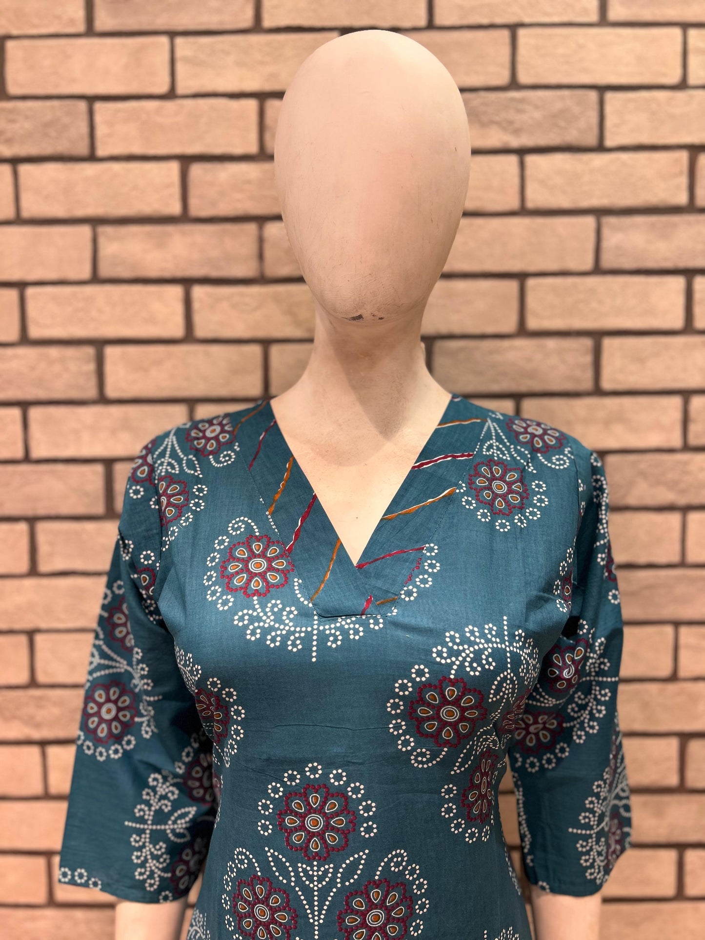 Cotton Kurta Pant Set