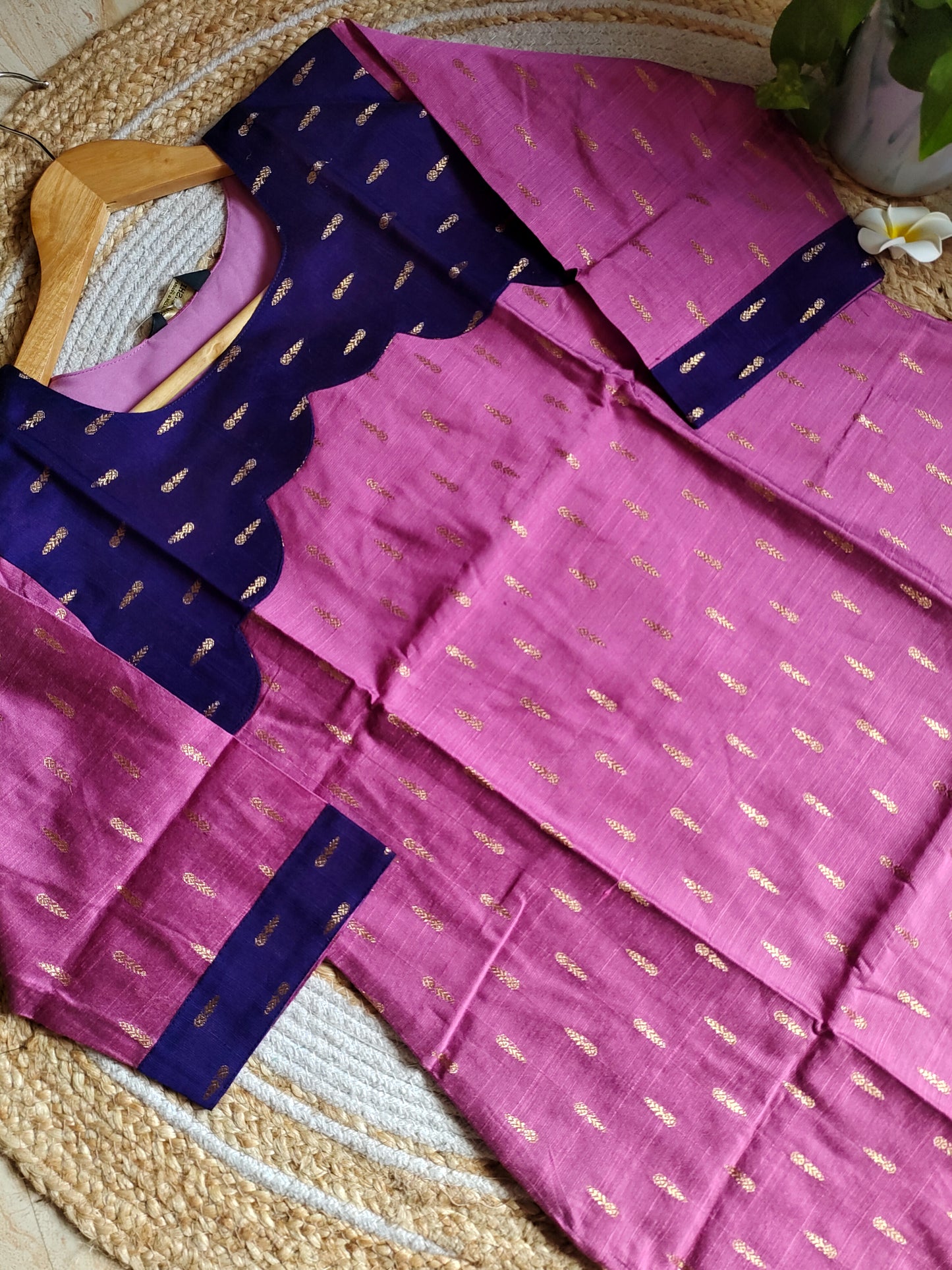 Premium Raw Silk Kurti