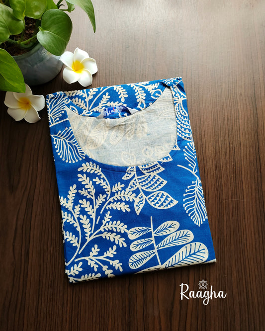 Floral Cotton Kurti
