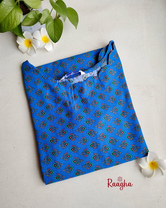 Floral cotton kurti
