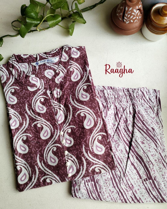 Cotton Kurta pant set