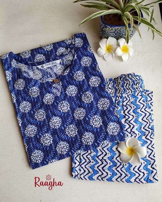 Cotton Kurta pant Set