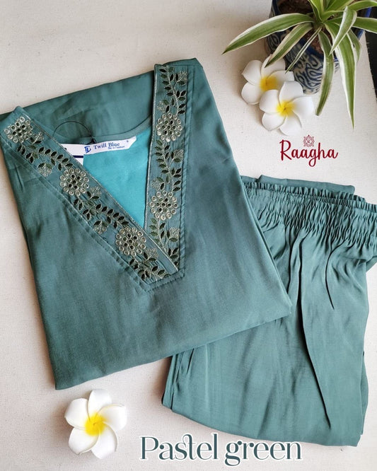 Premium Silk kurta pant set