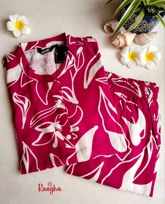 Rayon Co ord Set