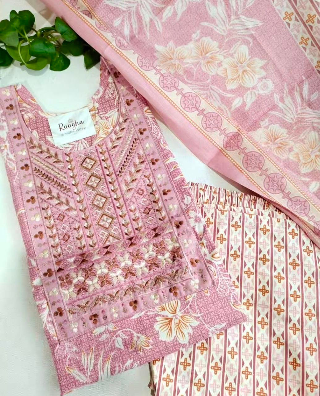 Cotton Salwar set with Lining