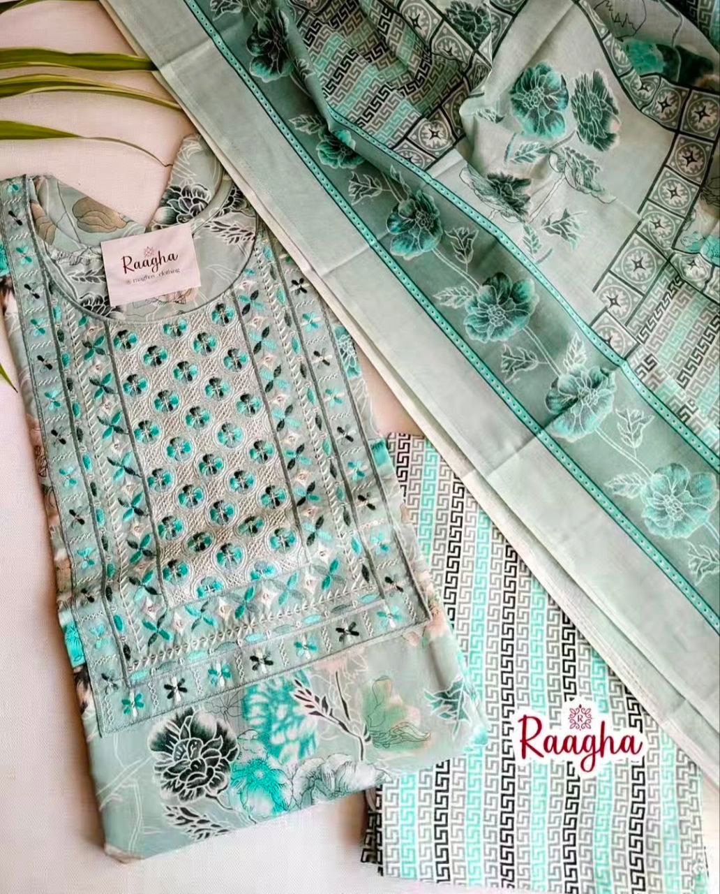 Cotton Salwar set With Lining