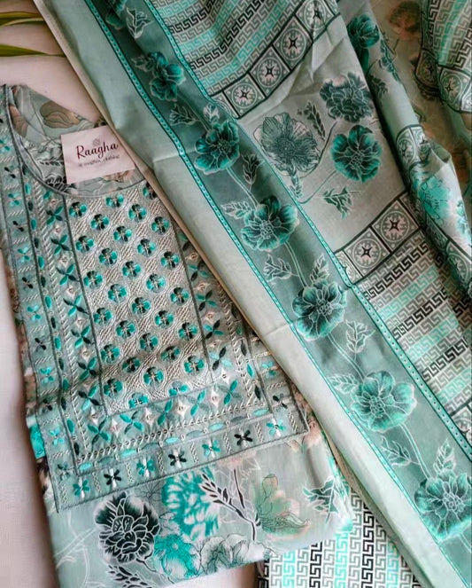 Cotton Salwar set With Lining