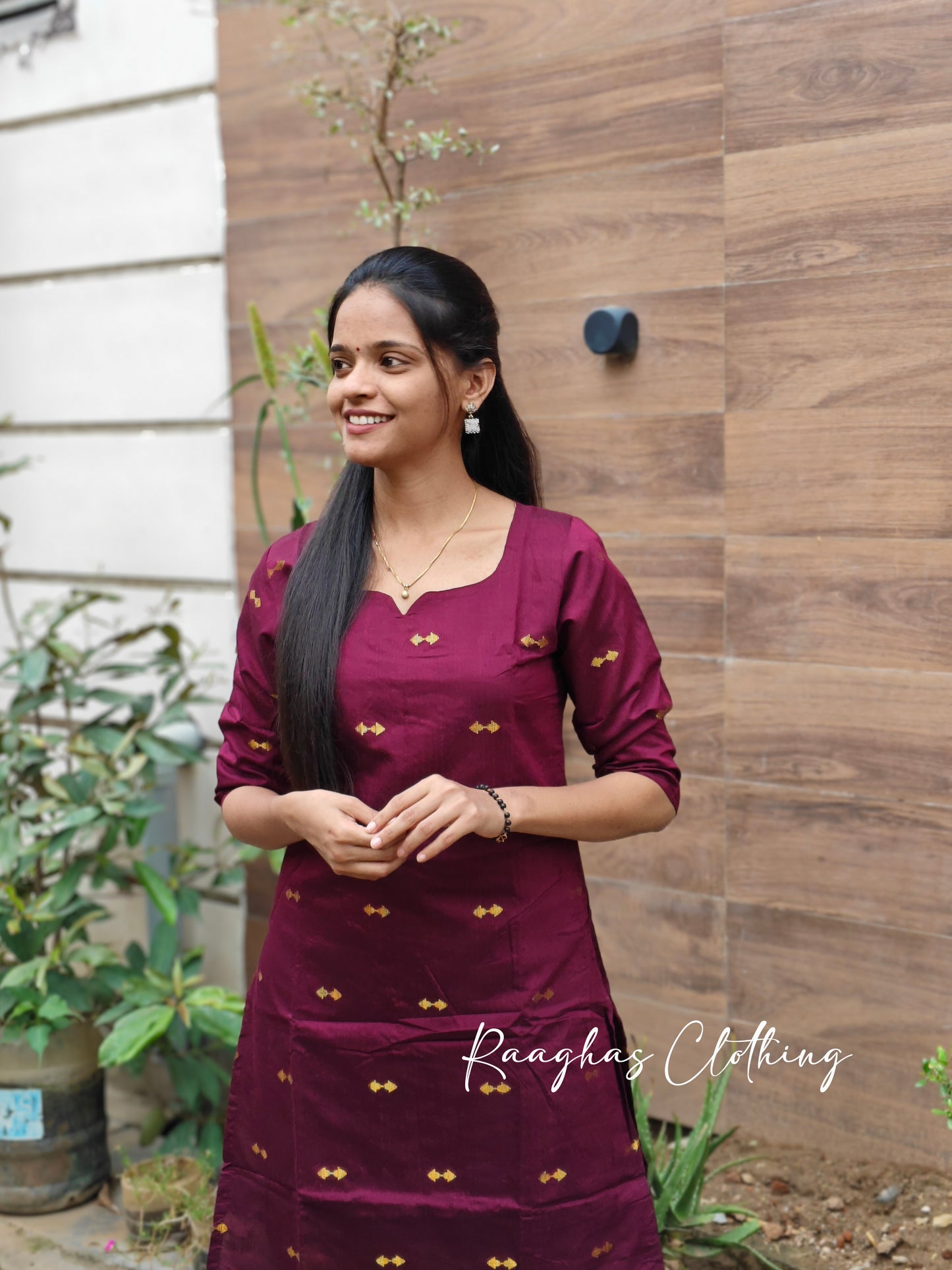 Premium Dupion Silk Kurti