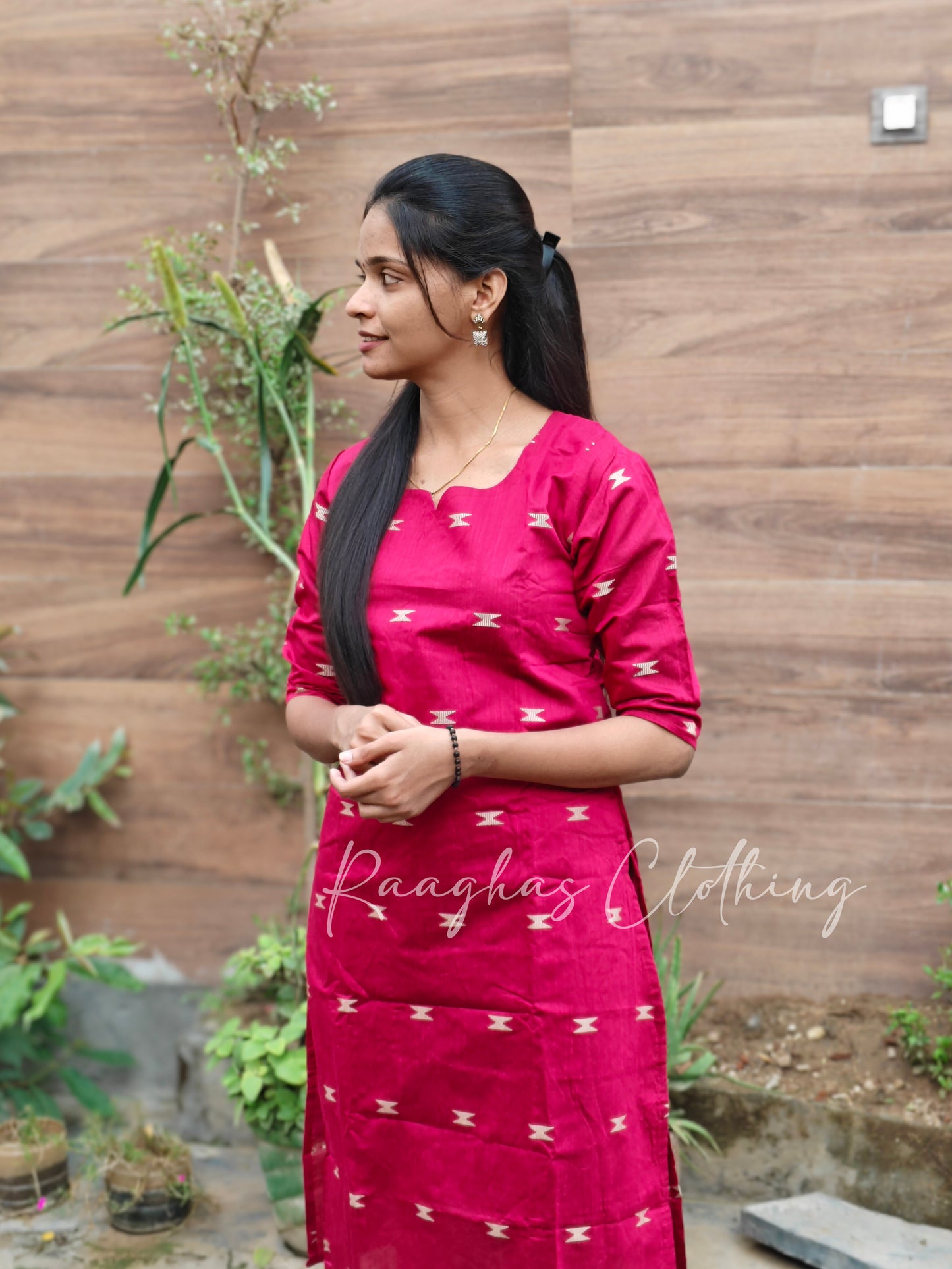 Premium Dupion Silk Kurti