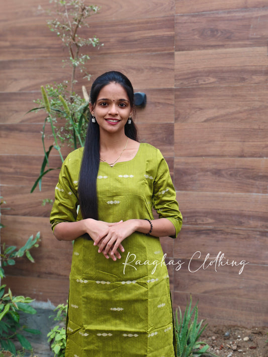 Premium Dupion Silk Kurti