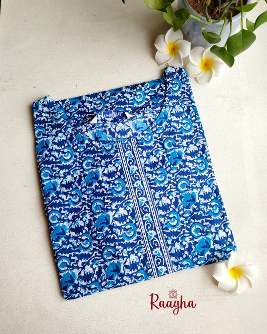 Kalamkari cotton kurti