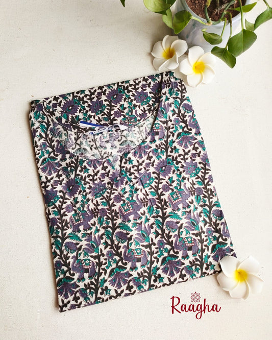 Kalamkari cotton kurti