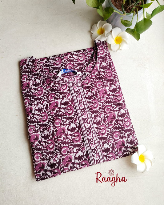 Kalamkari cotton kurti