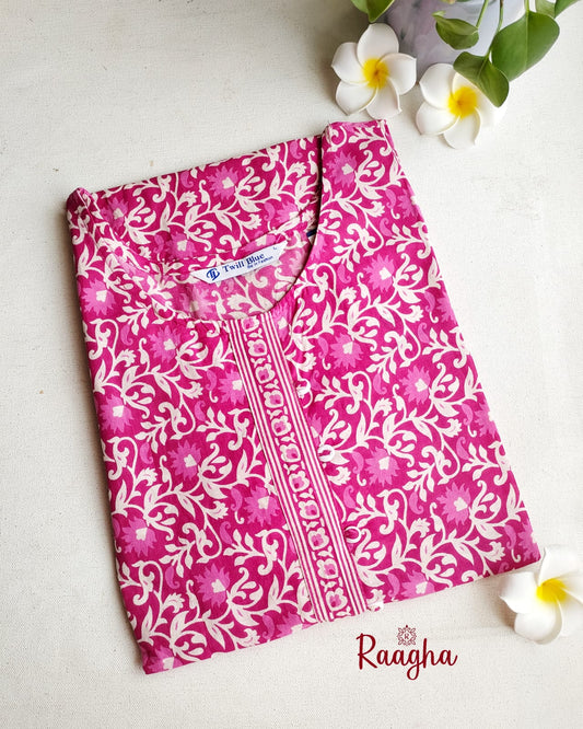 Kalamkari cotton kurti