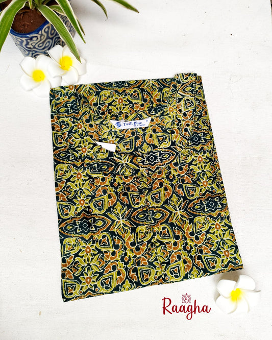 Kalamkari/ Ajrakh Cotton Kurti