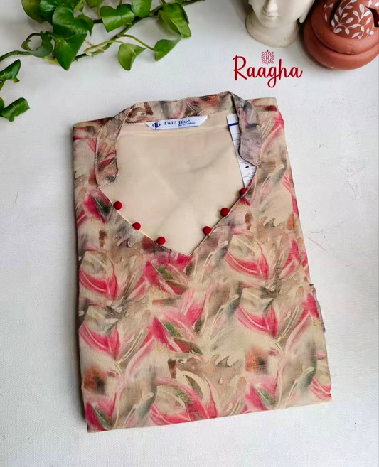 Tissue Top With Lining