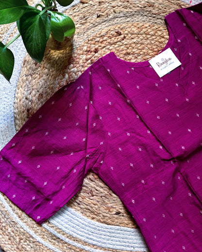 Premium Raw Silk Kurti