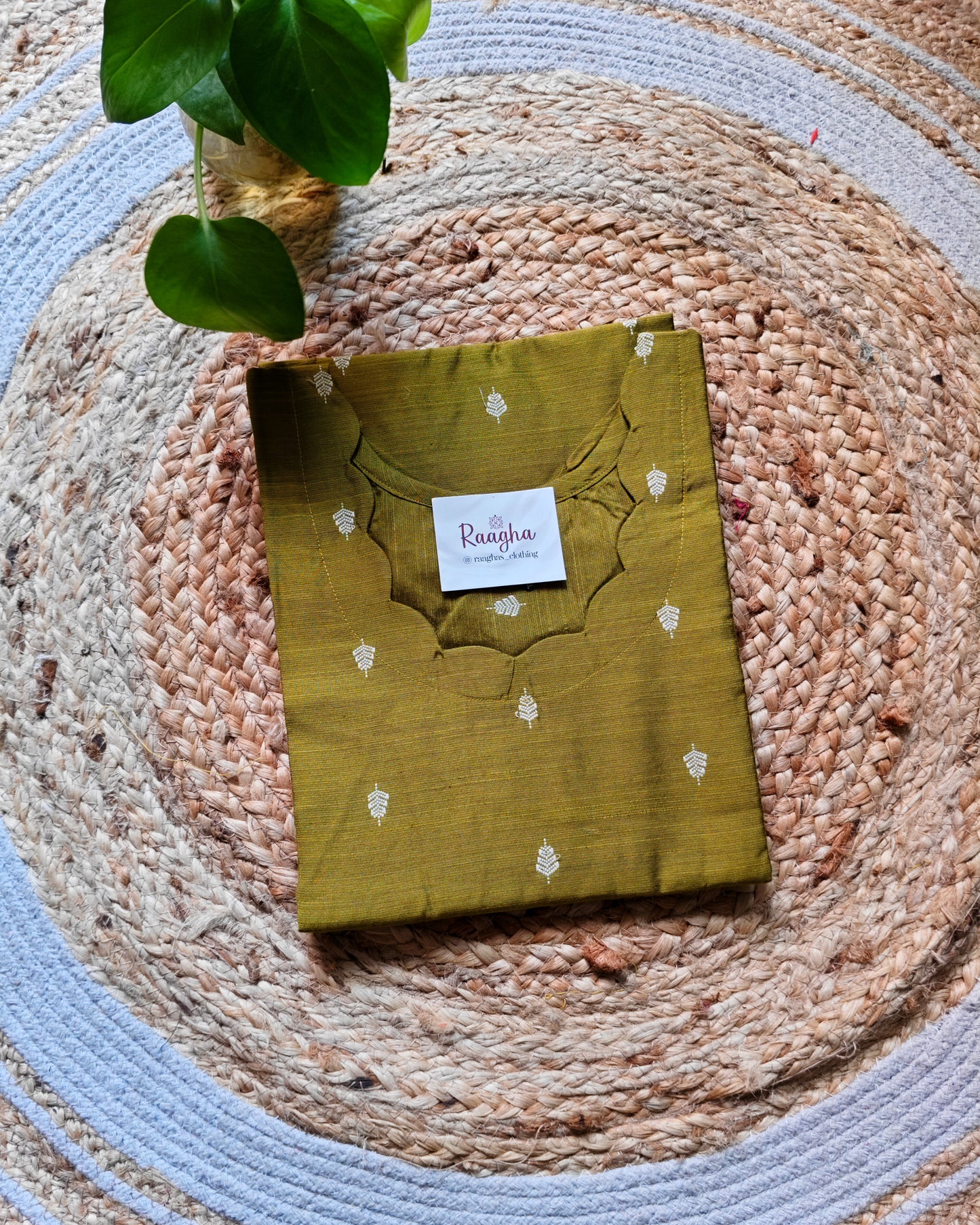 Premium Raw Silk Kurti