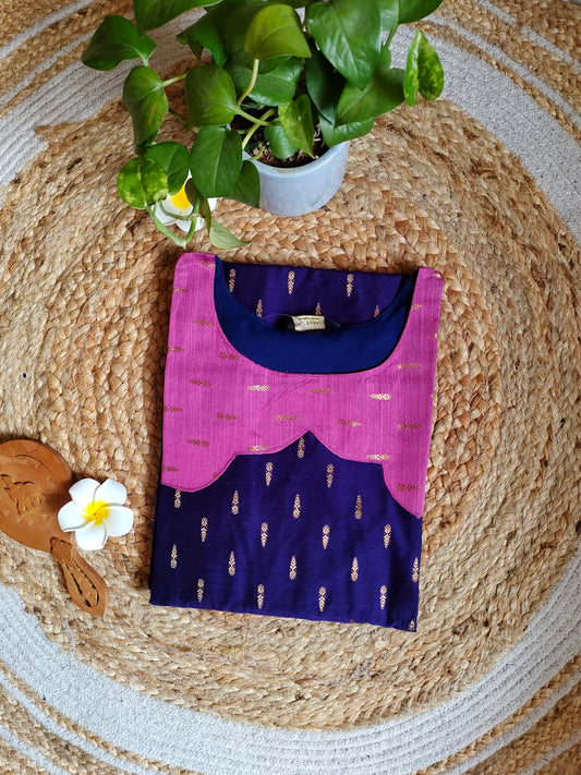 Premium Raw Silk Kurti