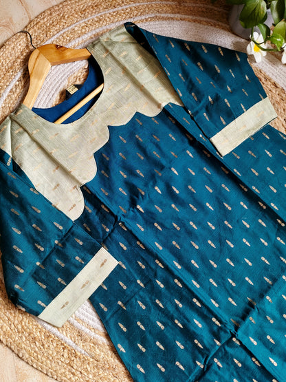 Premium Raw Silk Kurti