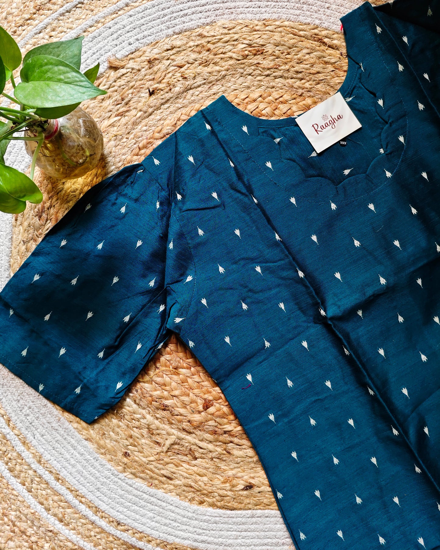 Premium Raw Silk Kurti