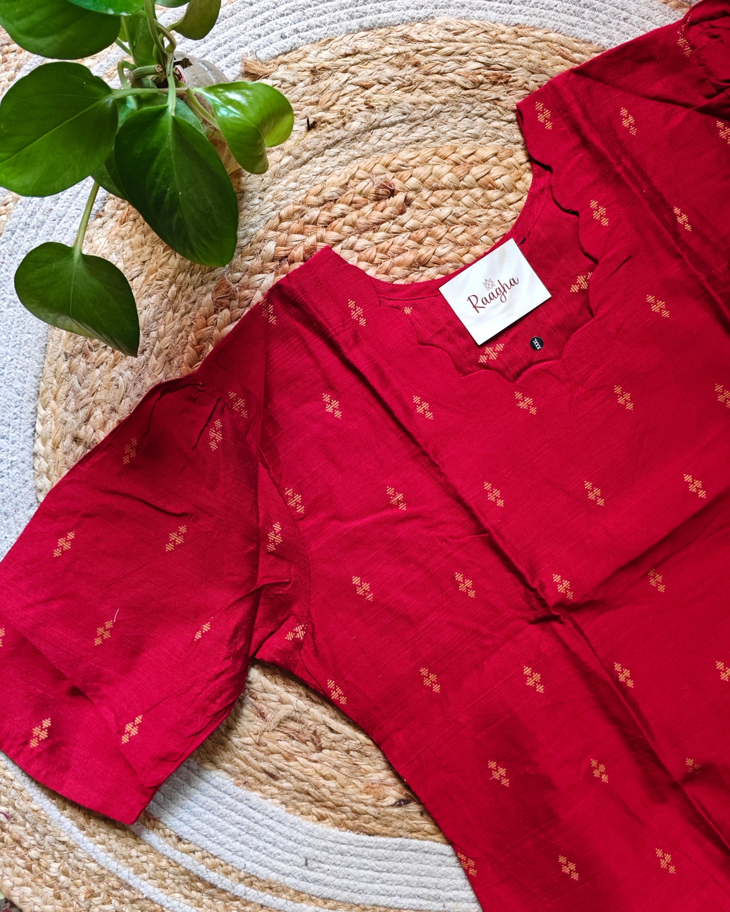 Premium Raw Silk Kurti