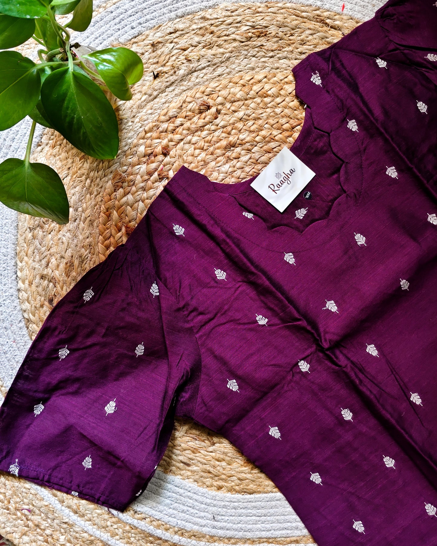 Premium Raw silk kurti