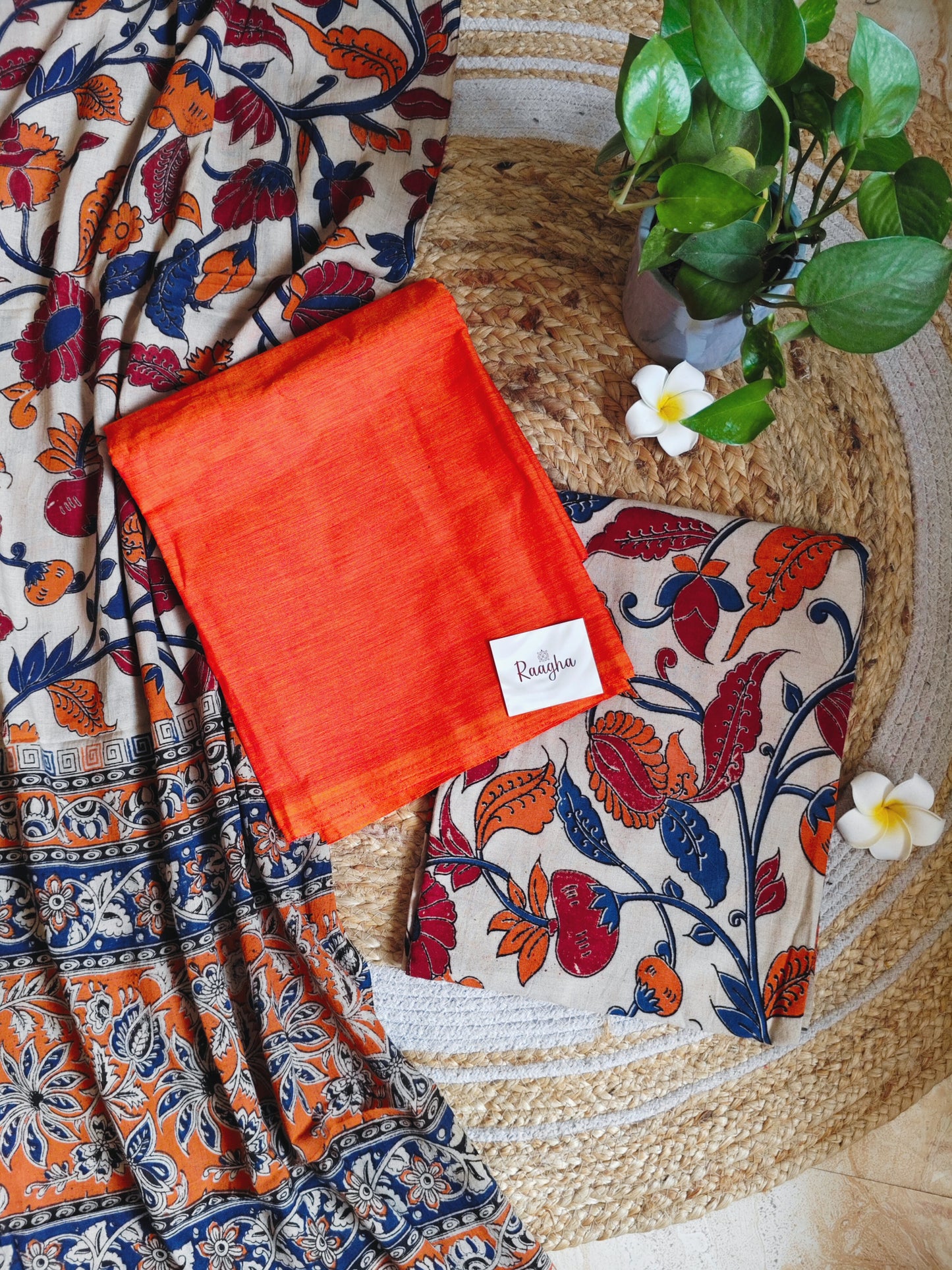 Unstitched Kalamkari Cotton Material