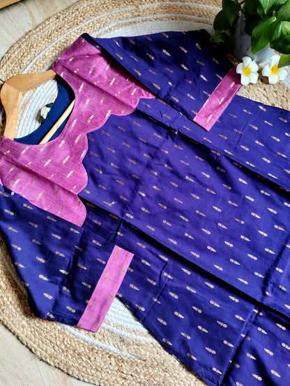 Premium Raw Silk Kurti