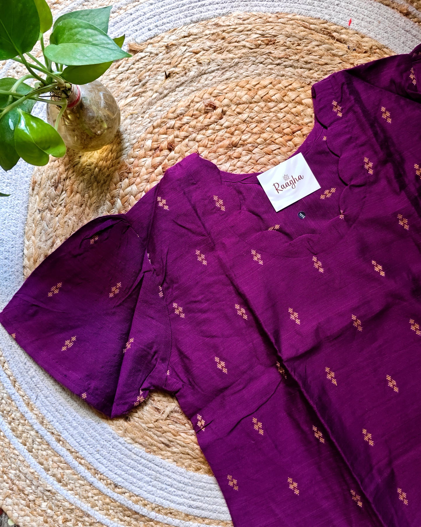 Premium Raw Silk Kurti