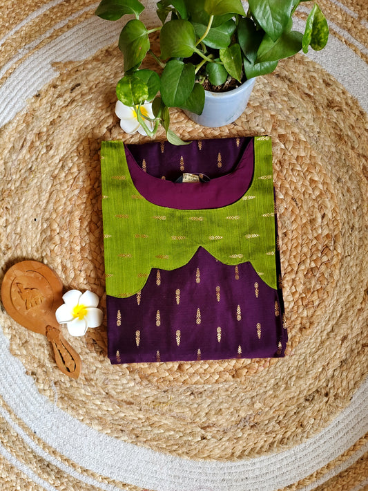 Premium Raw Silk Kurti