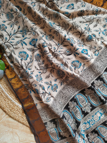 Kalamkari Silk Dupatta