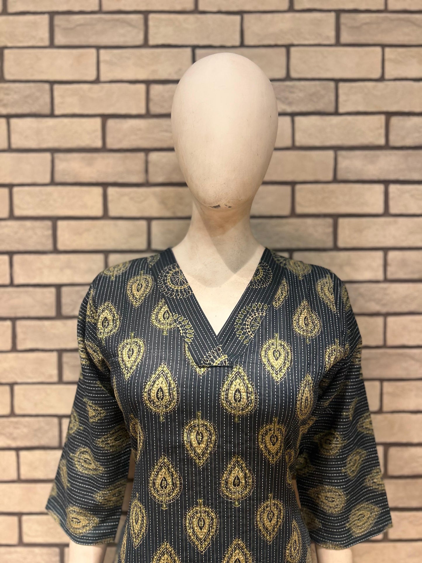 Cotton kurta pant set