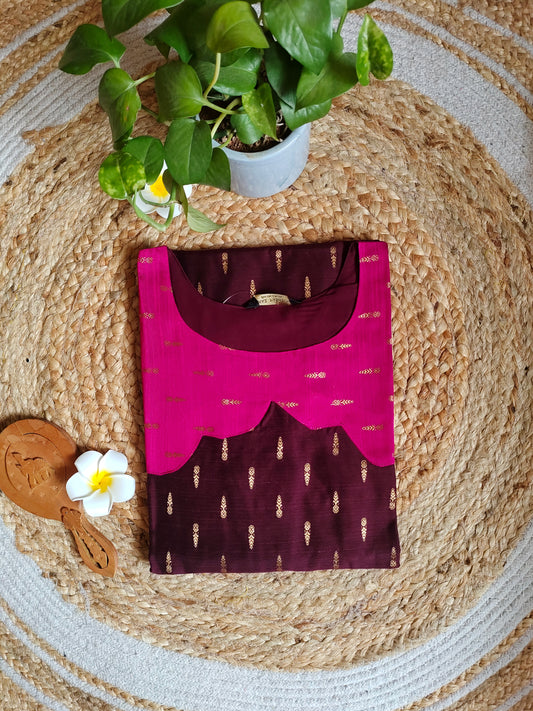 Premium Raw Silk Kurti