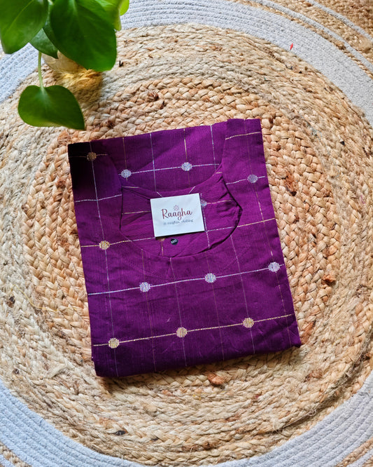 Premium Raw Silk Kurti