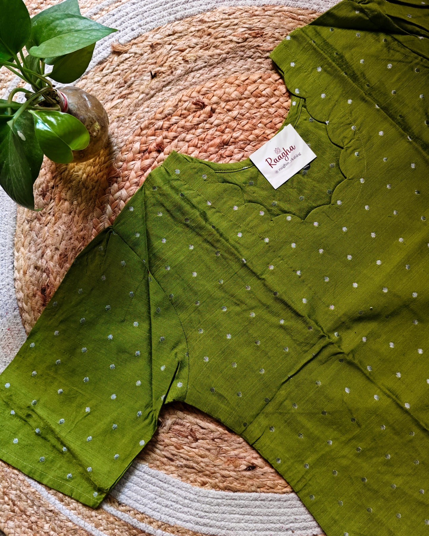 Premium Raw Silk Kurti