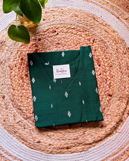 Premium Raw Silk Kurti