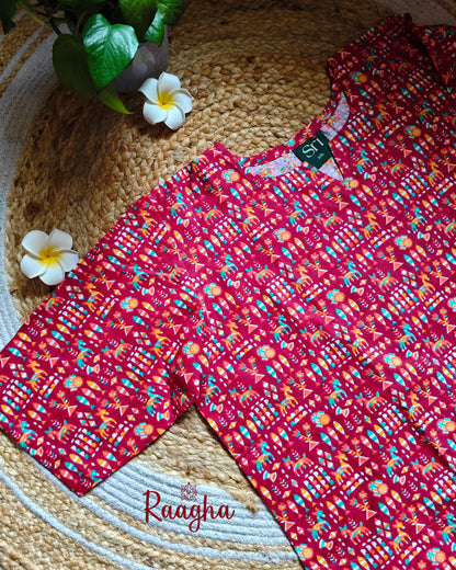 Pure Cotton Kurti