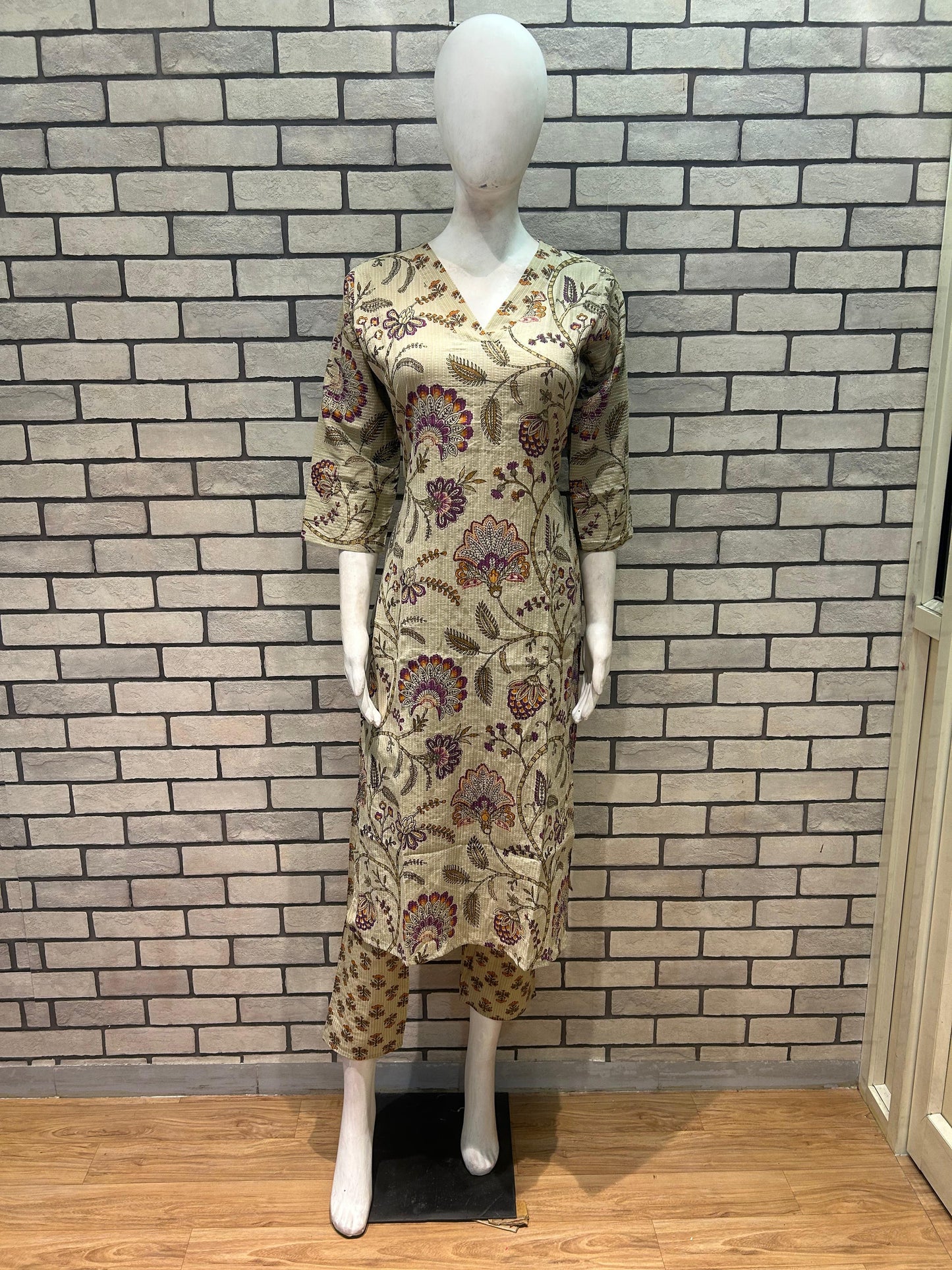 Cotton Kurta Pant Set