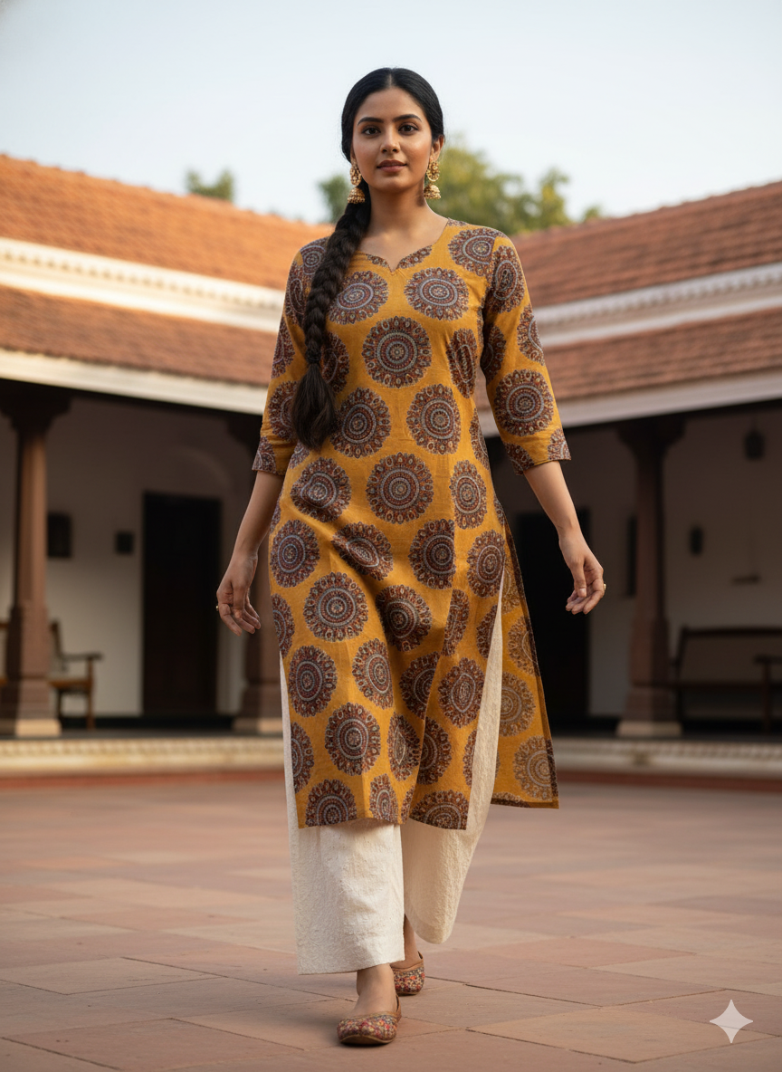 Kalamkari Kurti