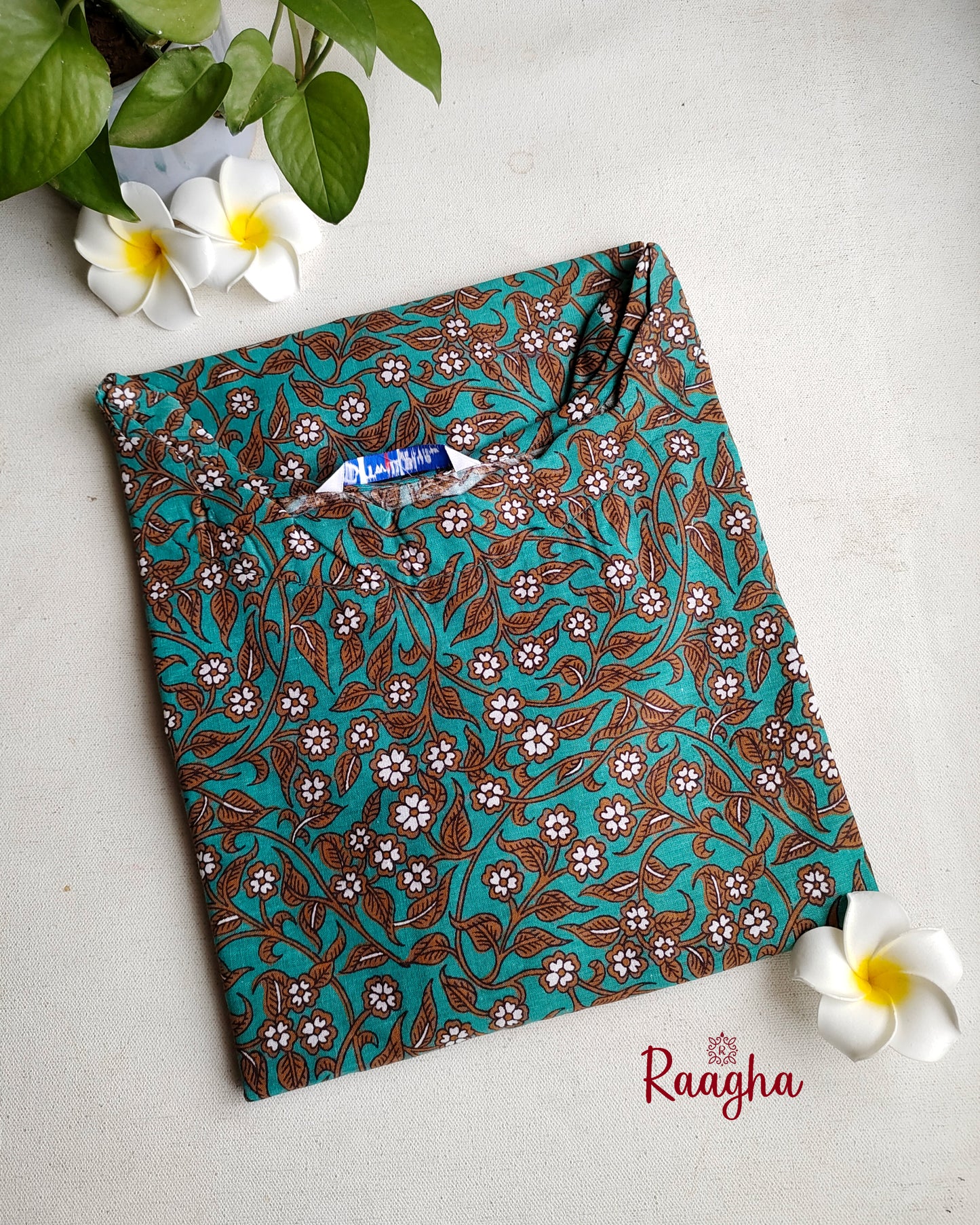 Floral Cotton kurti