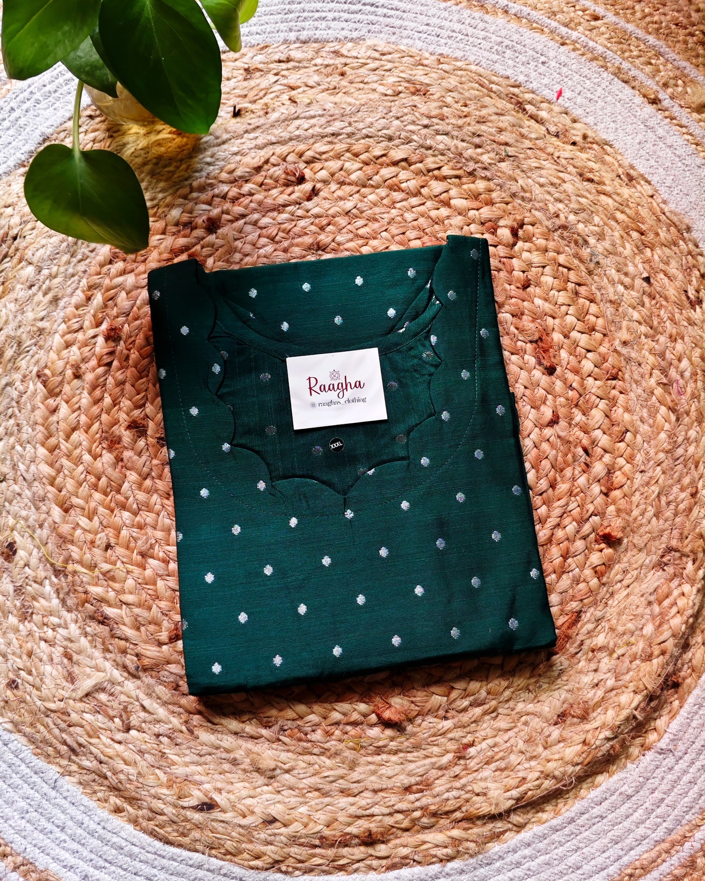 Premium Raw Silk Kurti