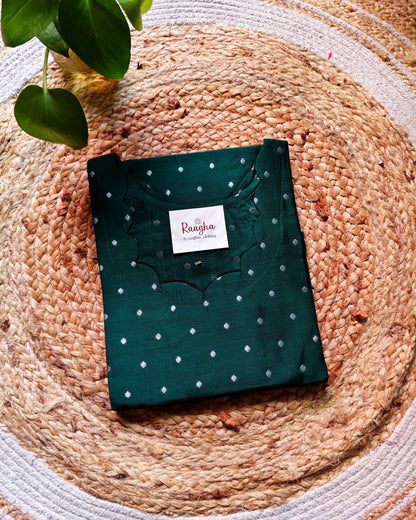 Premium Raw Silk Kurti